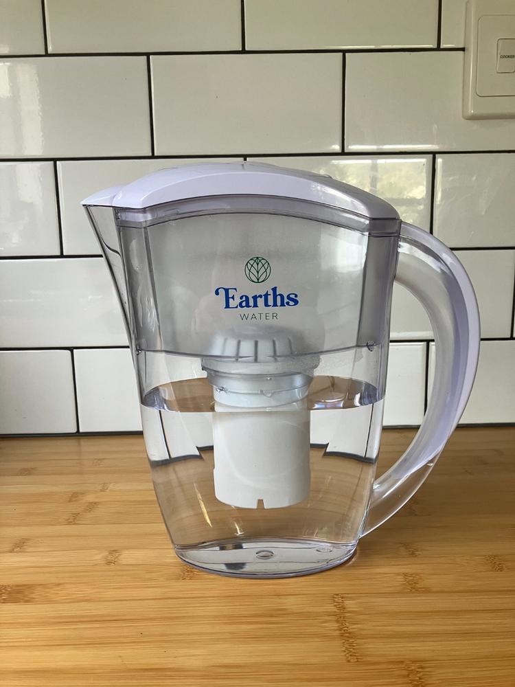 2.4L Alkaline Water Filter Jug Pitcher - Customer Photo From Cailey Mills