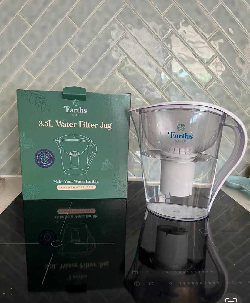 3.5L Large Alkaline Water Filter Jug Pitcher - Customer Photo From Stephanie Roberts