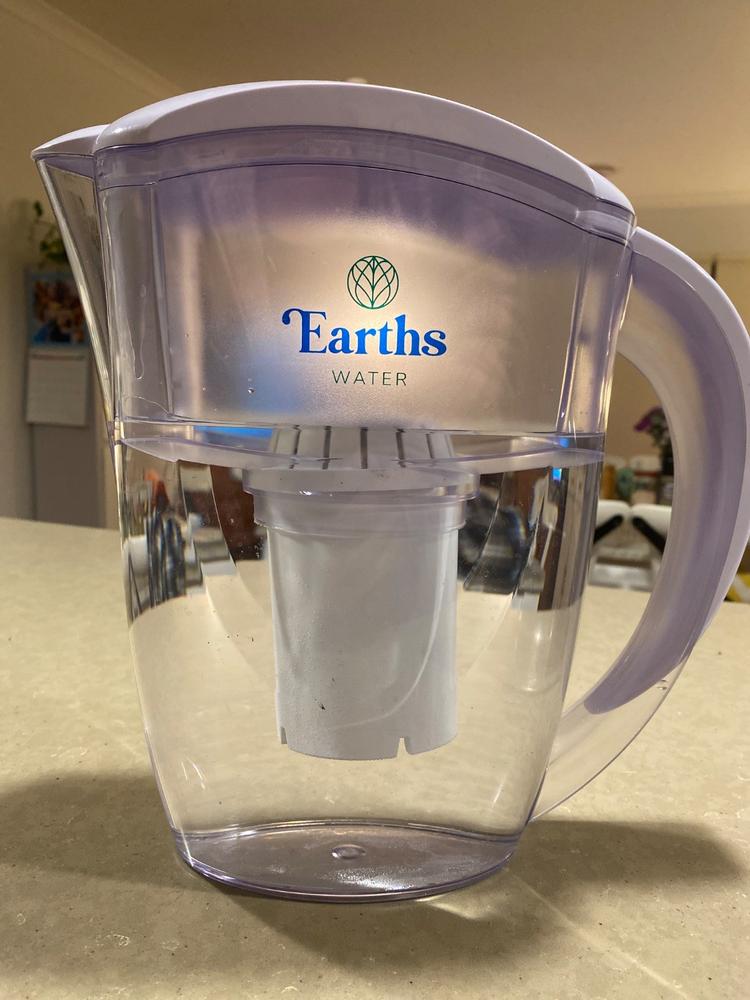 2.4L Alkaline Water Filter Jug Pitcher - Customer Photo From Kirstie White
