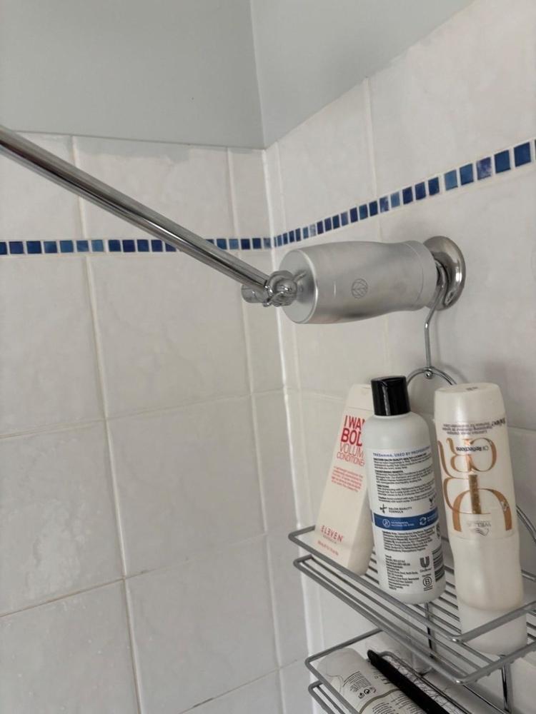 Premium Shower Filter Water Purifier & Water Softener - Silver - Customer Photo From Jody Payne