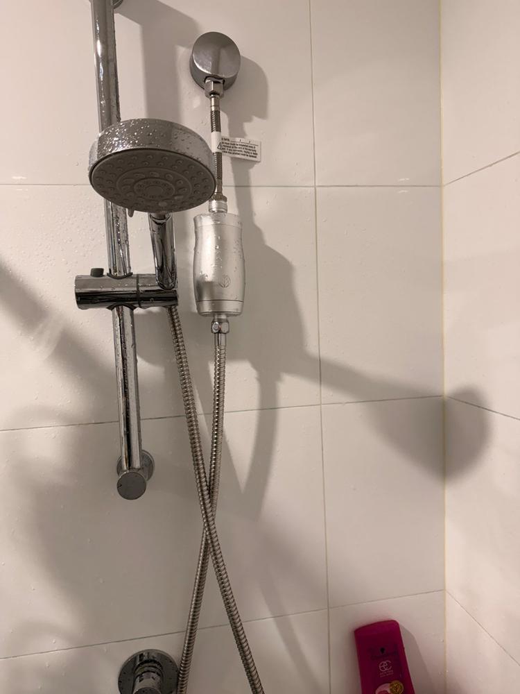 Premium Shower Filter Water Purifier & Water Softener - Silver - Customer Photo From Shashank Mali
