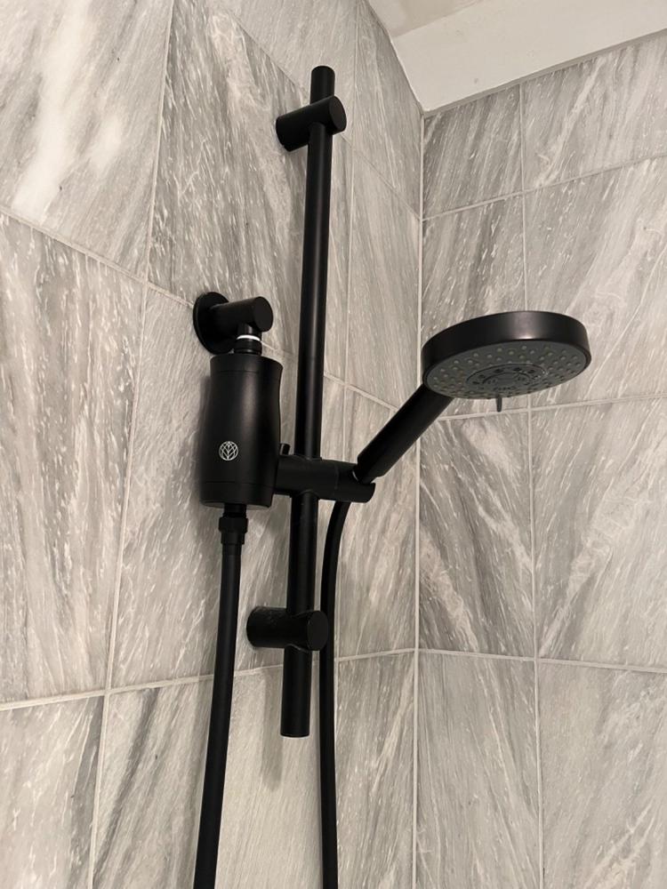Premium Shower Filter Water Purifier & Water Softener - Black - Customer Photo From Kathy Wong