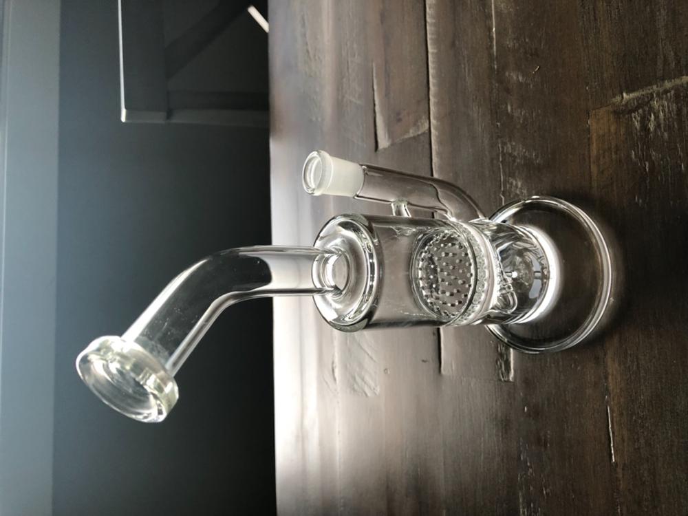 The Buzz - Honeycomb Percolator - 14mm Female Joint - Customer Photo From Mathew G.