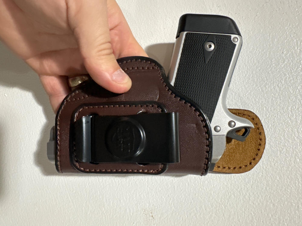 Maxx Carry IP - Inside The Waistband Leather Holster