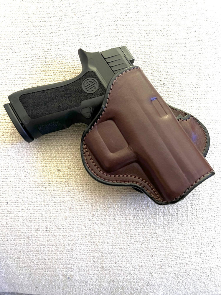 Paddle Leather Holster - Customer Photo From Johnny Dilda Jr