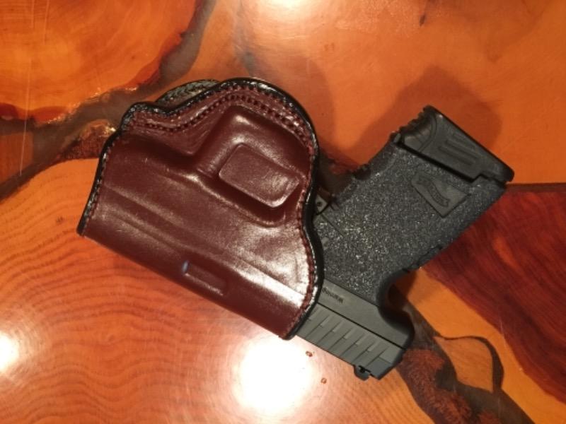 Paddle Leather Holster - Customer Photo From Richard L.