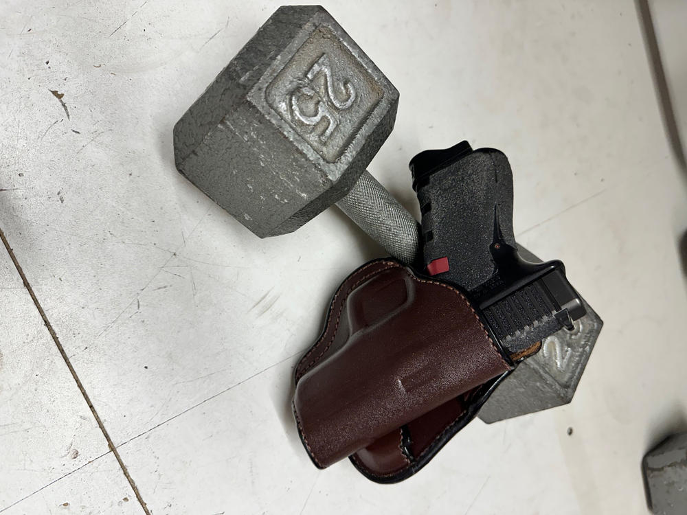 PD - Paddle Leather OWB Gun Holster - Customer Photo From Mitchell P.