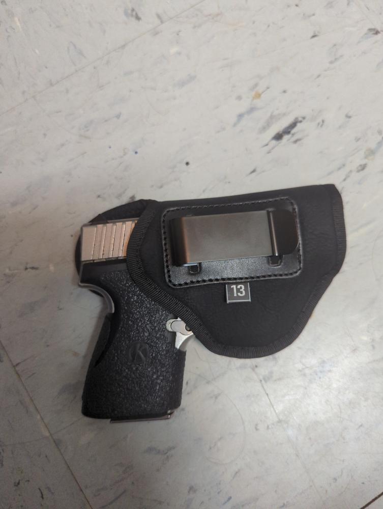Inside The Waistband Nylon Fitted Holster - Customer Photo From Cal