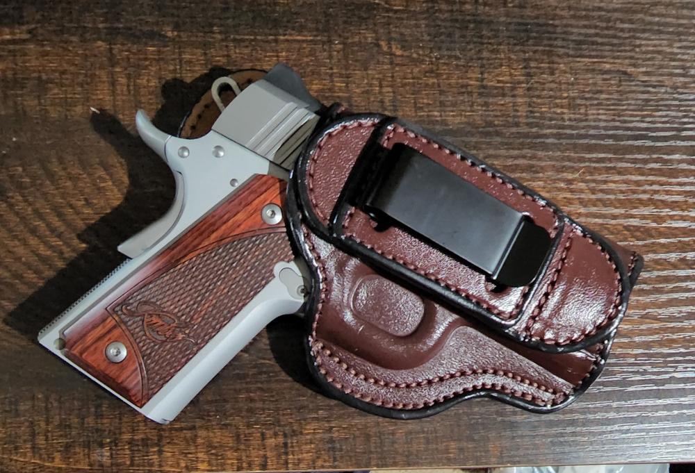 Tuckable Leather Holster - Customer Photo From Jeff Smith