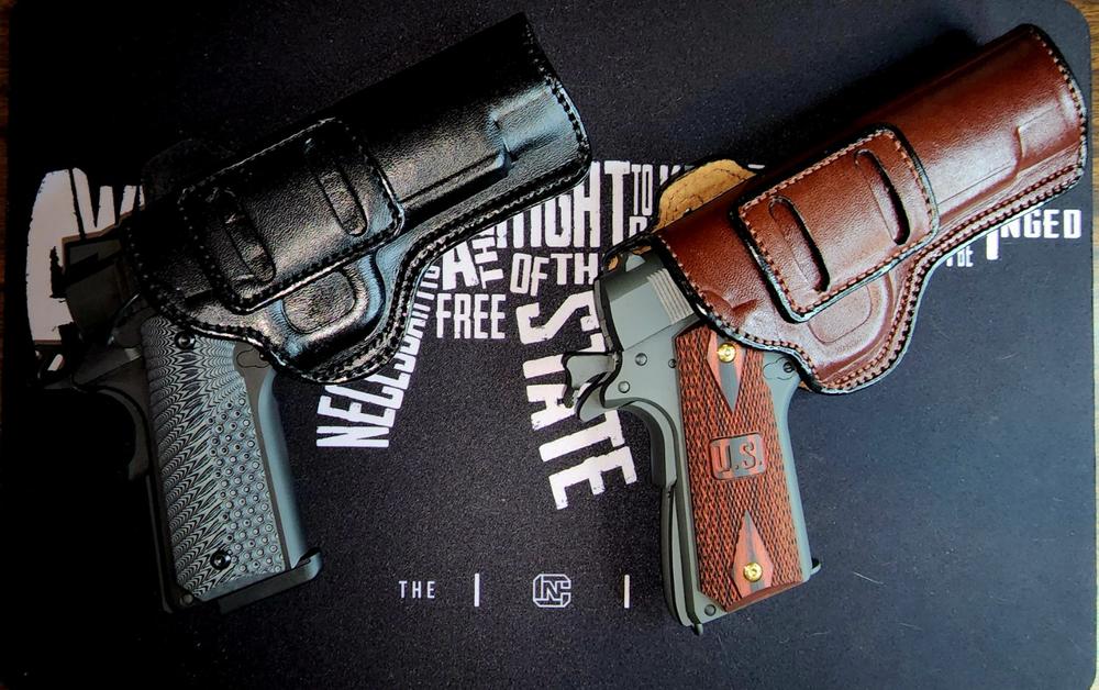 4 in 1 Multiple Carry Leather Holster - Customer Photo From Jaime Cobos