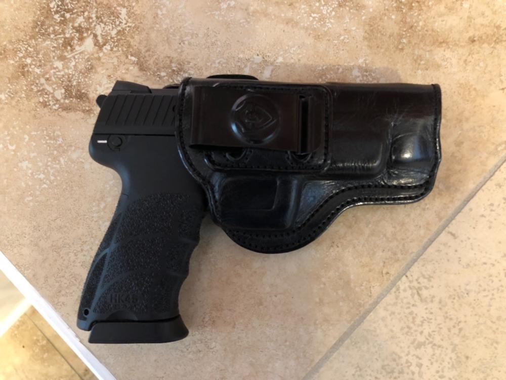 4 in 1 Multiple Carry Leather Holster - Customer Photo From Enrique C.
