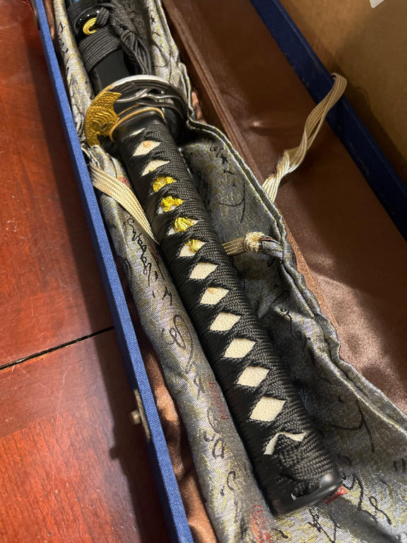 Phoenix Katana (1060 Carbon Steel) - Customer Photo From Marcuss G.