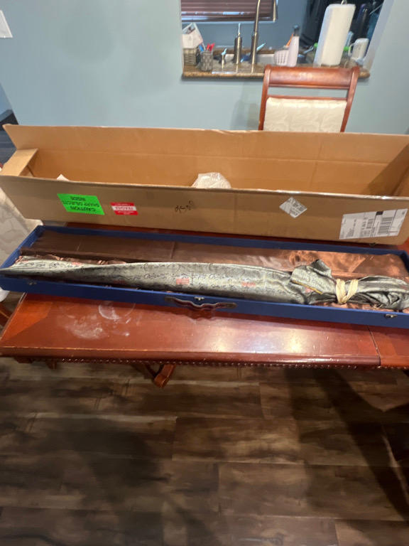 Phoenix Katana (1060 Carbon Steel) - Customer Photo From Marcuss G.