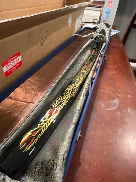 Phoenix Katana (1060 Carbon Steel) - Customer Photo From Marcuss G.