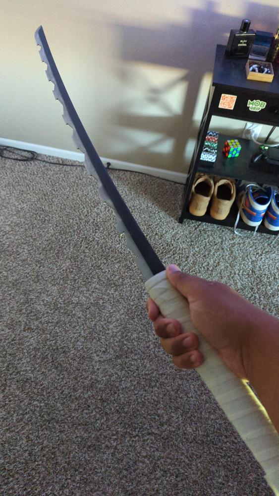 Inosuke Katana (METAL) - Customer Photo From Seth