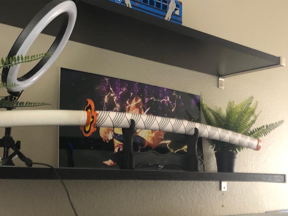 Rengoku Katana (METAL) - Customer Photo From madden