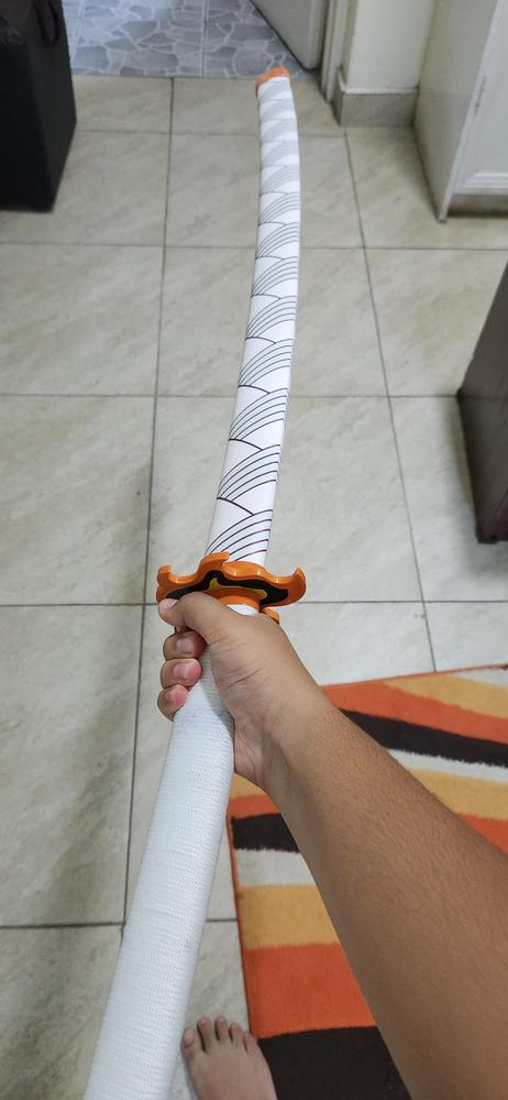 Rengoku Katana (METAL) - Customer Photo From Laksh Mahajan