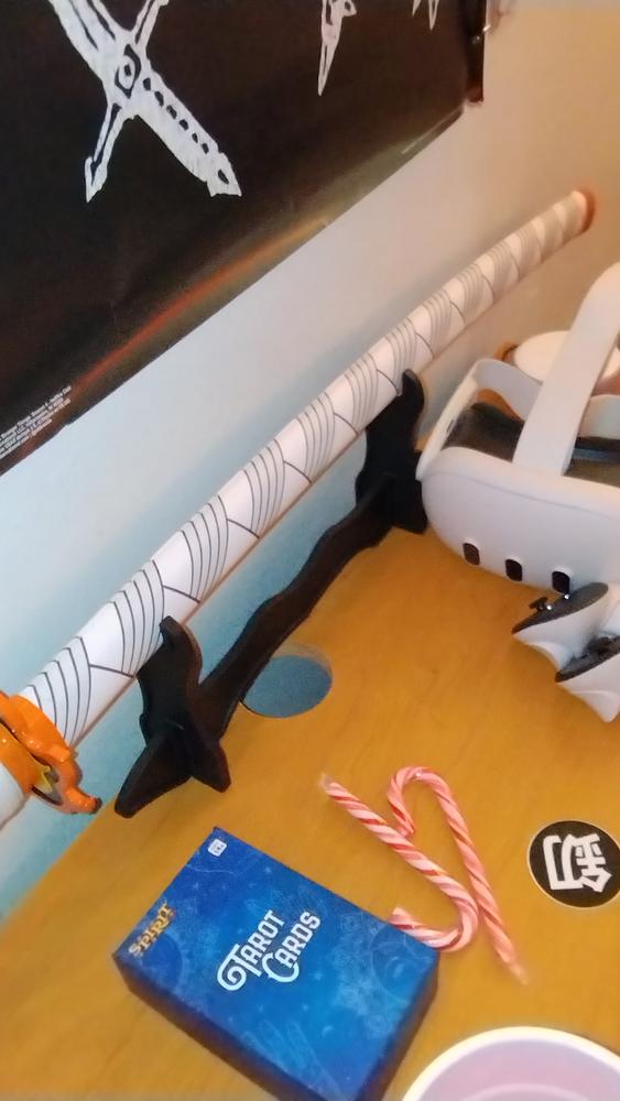 Rengoku Katana (METAL) - Customer Photo From Jeremy A.