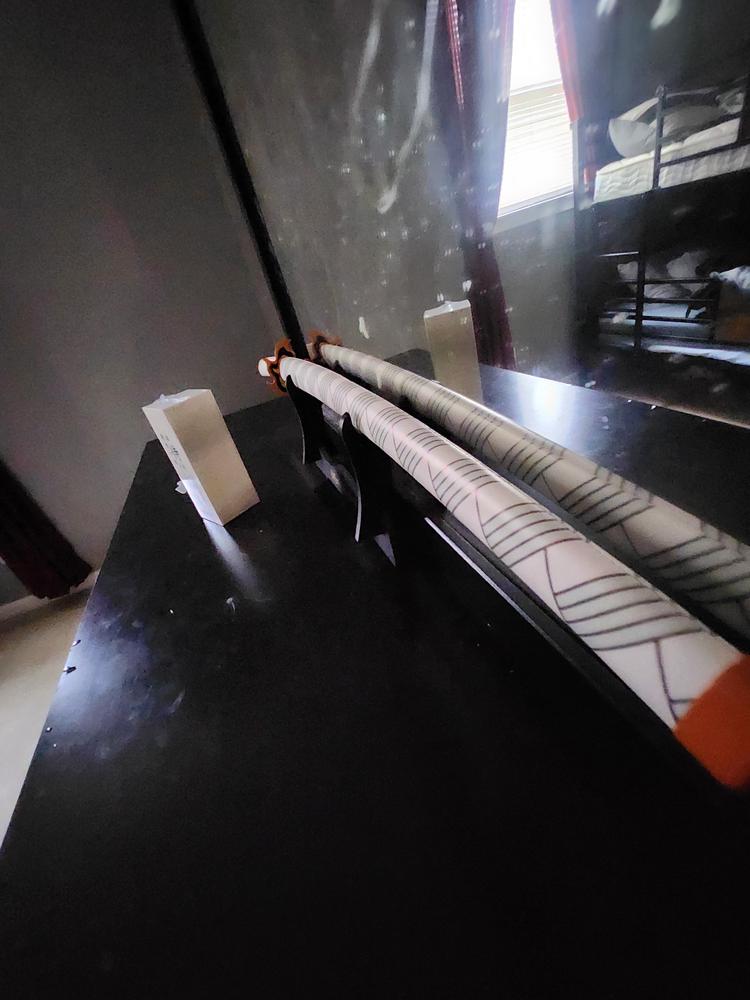 Rengoku Katana (METAL) - Customer Photo From Garrett.W
