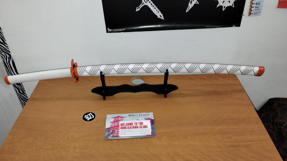 Rengoku Katana (METAL) - Customer Photo From Jeremy A.