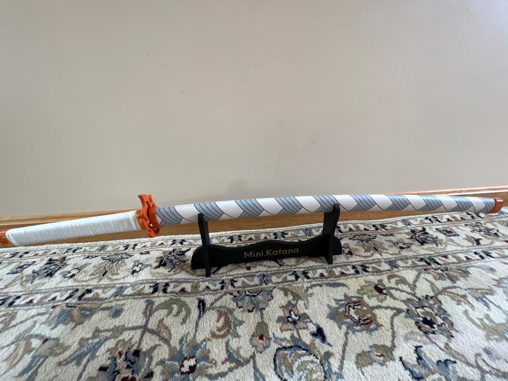 Battle-Ready Rengoku Katana (SHARP) - Customer Photo From Colby H