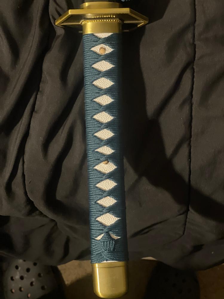 Battle-Ready Kyoka Suigetsu Katana (SHARP) - Customer Photo From Sasuke