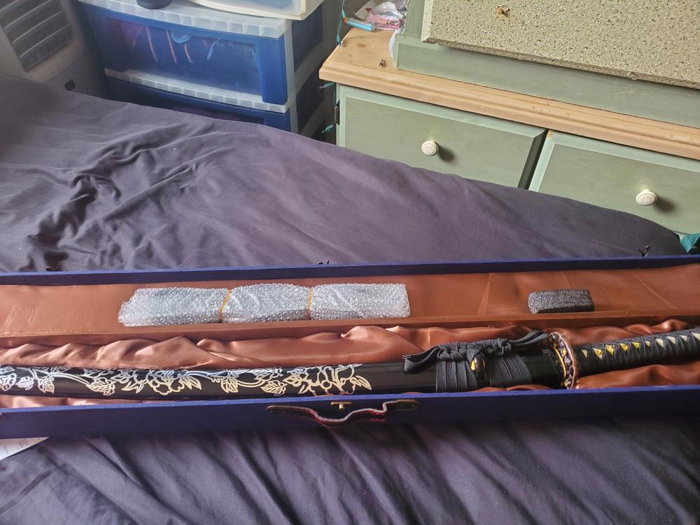 Saku Katana (1060 Carbon Steel) - Customer Photo From Jaymilyn H Young