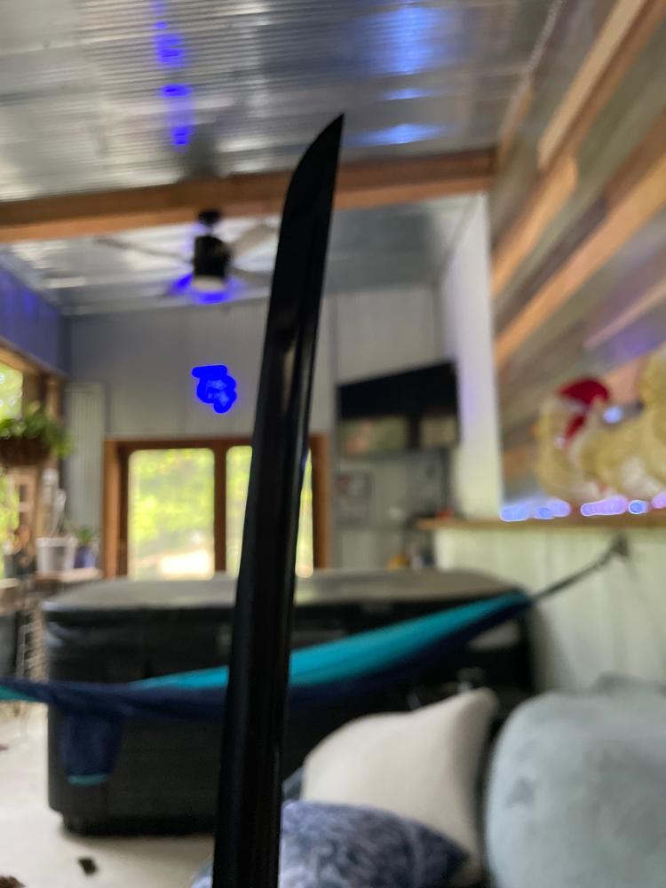 Obsidian Katana (1060 Carbon Steel) - Customer Photo From Demon slayer dweeb
