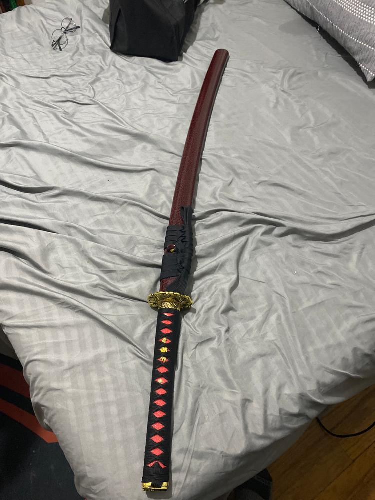 Kurayami Katana (1060 Carbon Steel) - Customer Photo From Xavier Perez-Martini