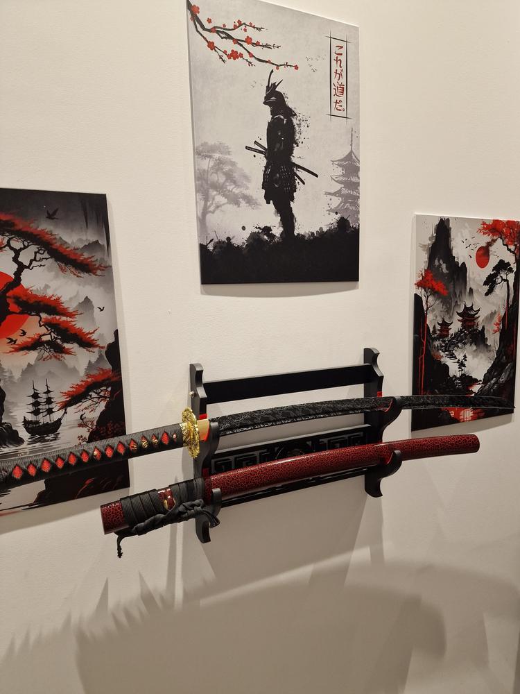 Kurayami Katana (1060 Carbon Steel) - Customer Photo From Ruwaard