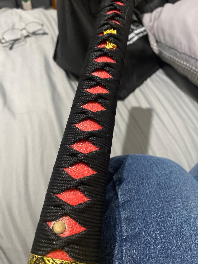 Kurayami Katana (1060 Carbon Steel) - Customer Photo From Xavier Perez-Martini