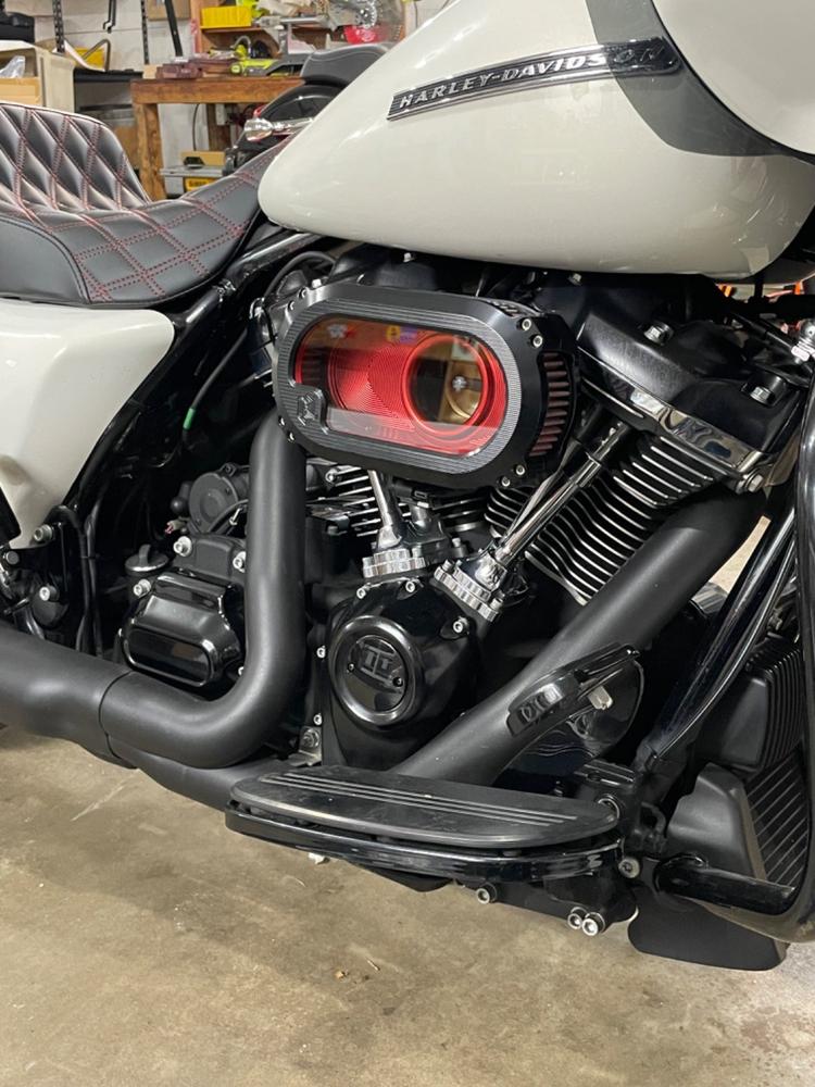 NXT-01BR Next Level Air Cleaner Kit, Black/Red Anodized - Customer Photo From Anonymous