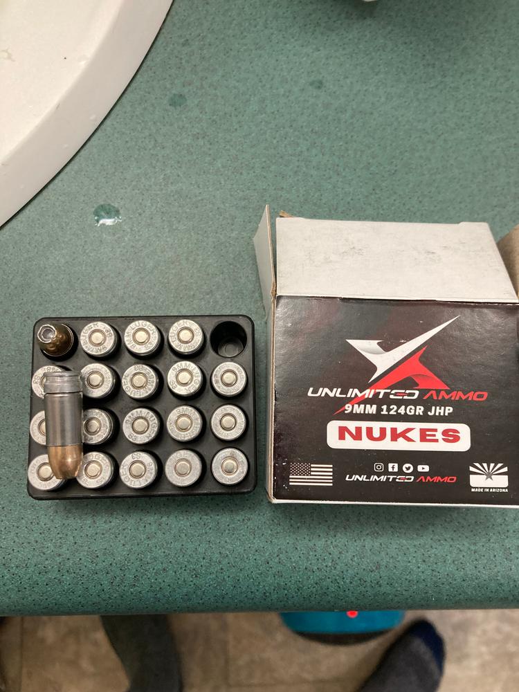9mm 124g Nukes - Customer Photo From Not Happy