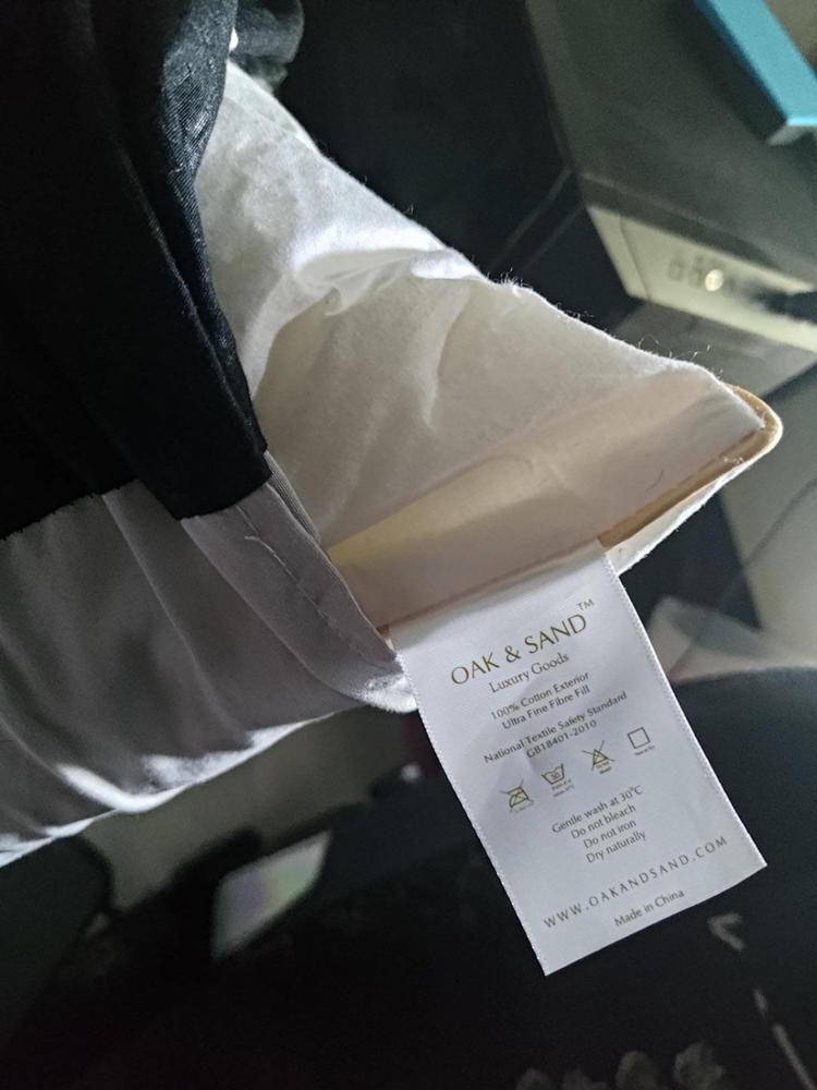 Oak & Sand™ Ultra Fine Fill Luxury Hotel Pillow - Customer Photo From Ng Y.