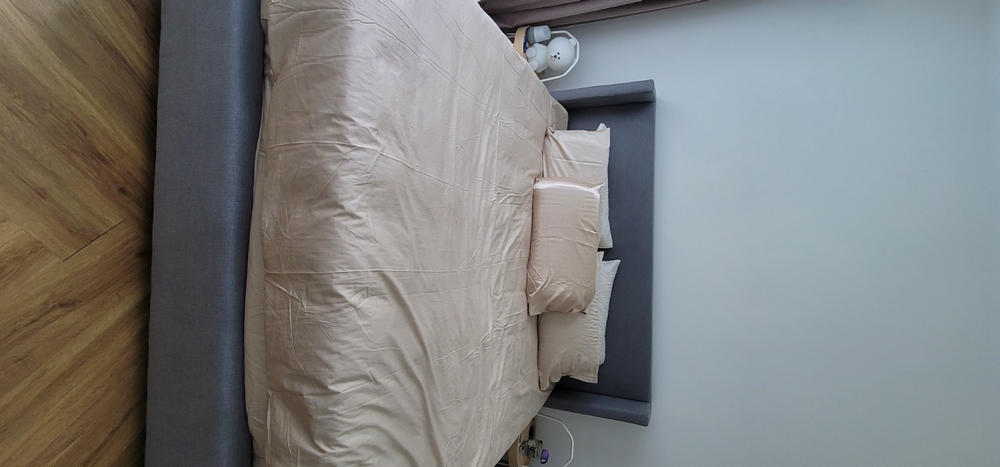100% Cotton Luxury Hotel Bedsheet Set - Customer Photo From Rosalie R.