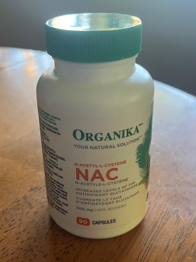 NAC (N-Acetyl-L-Cysteine) - Customer Photo From AJ