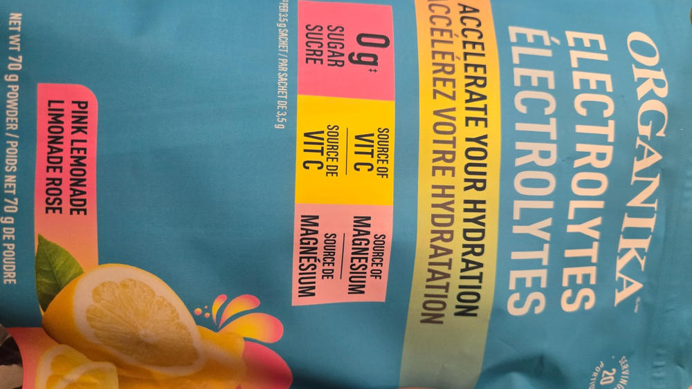 Electrolytes Sachets - Pink Lemonade - Customer Photo From Alex Galeth