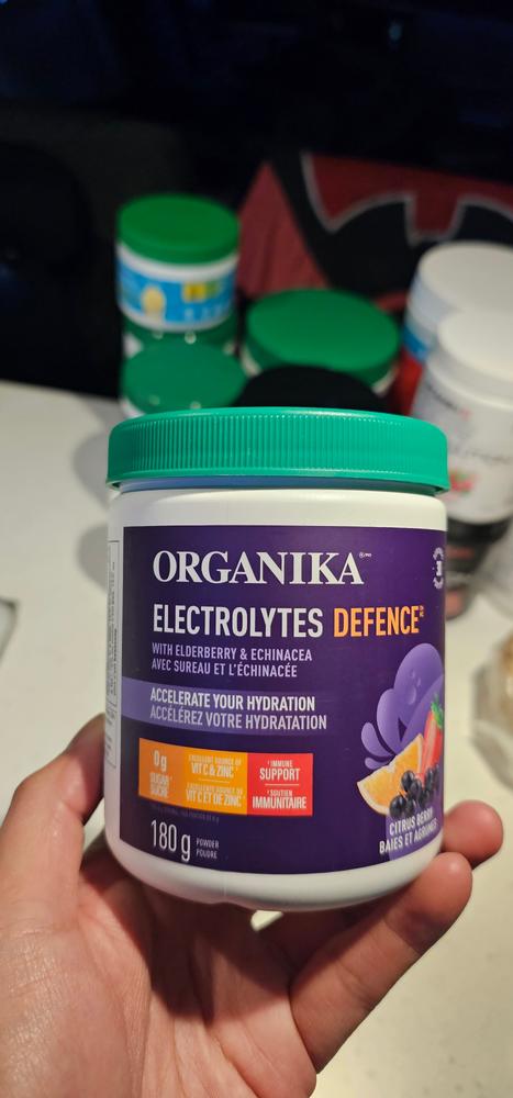 Electrolytes Defence™️ with Elderberry & Echinacea - Customer Photo From Richard Superfan