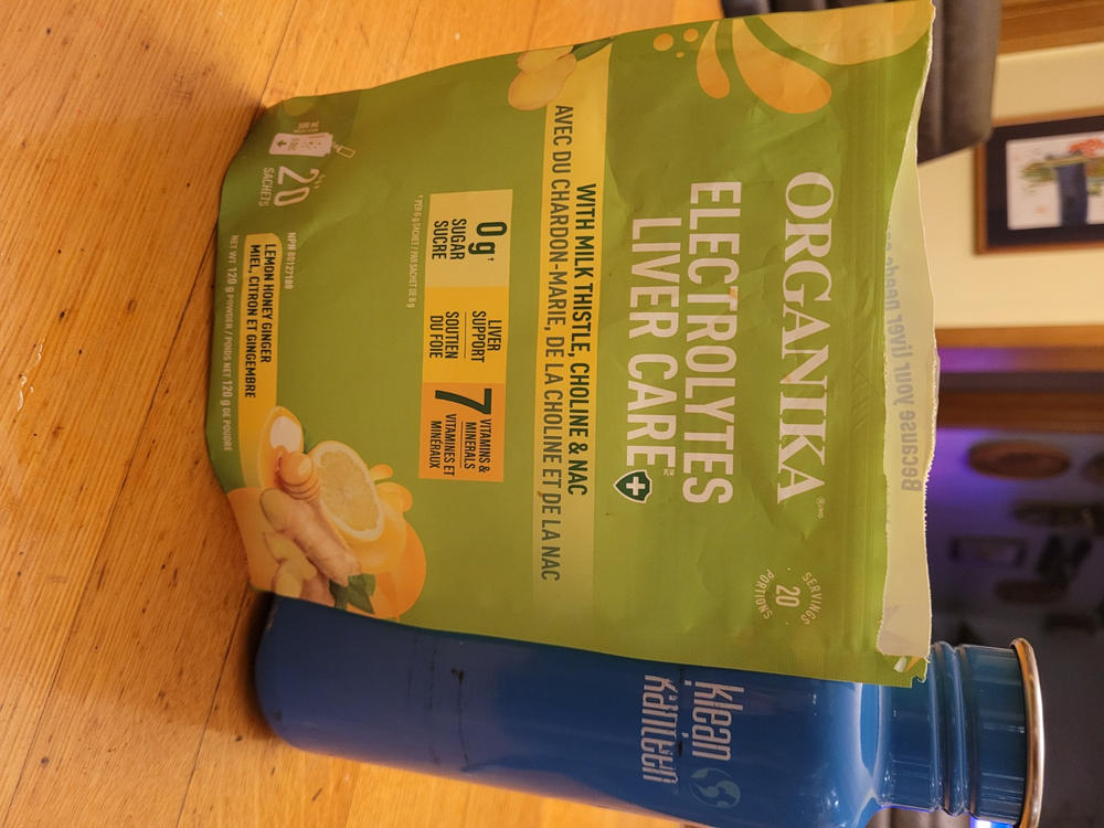 Electrolytes Liver Care with Milk Thistle, Choline & NAC - Customer Photo From Kate Manchur
