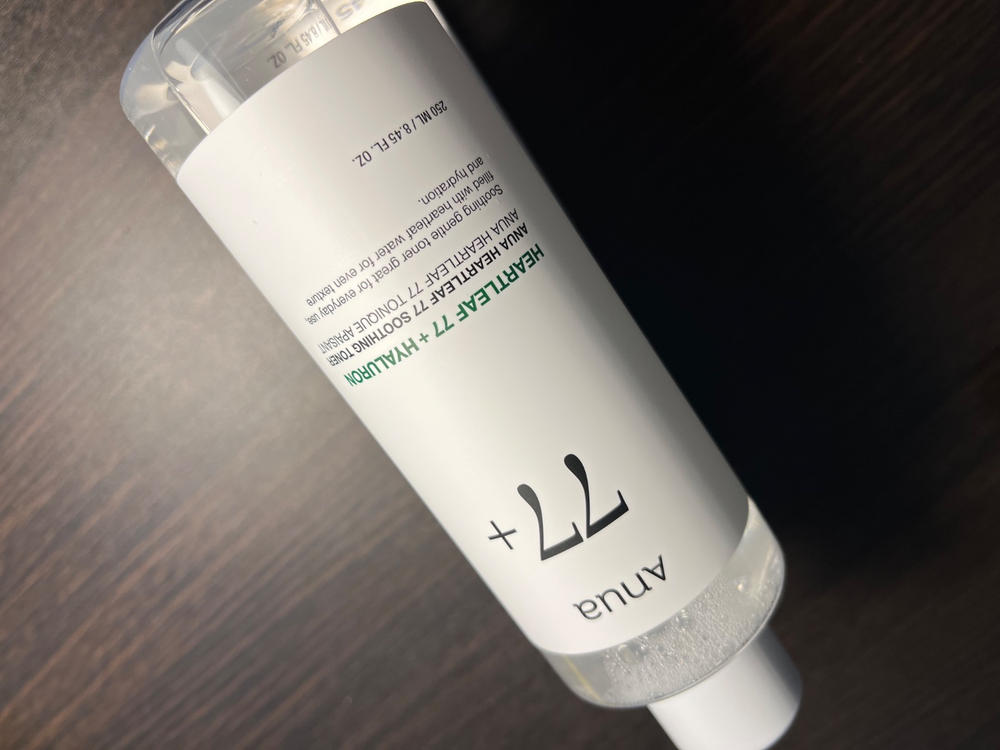 ドクダミ77 ヒアルロン スージングトナー 250ml– アヌア Anua