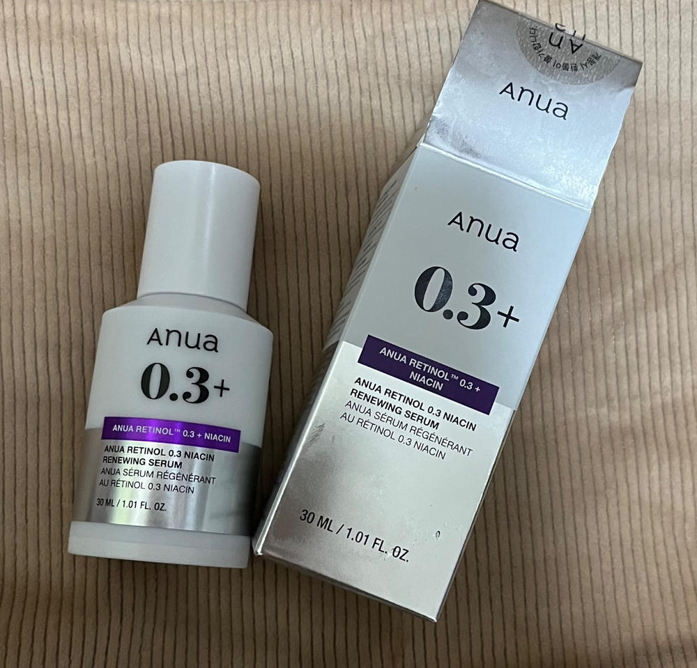 レチノール0.3ナイアシンリニューイングセラム 30ml– アヌア Anua