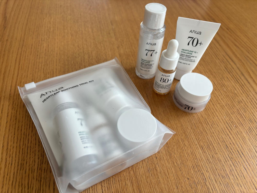 アヌア スキンケアトライアルセット 試してみた】Anua ドクダミスージングトライアルキットのリアルな