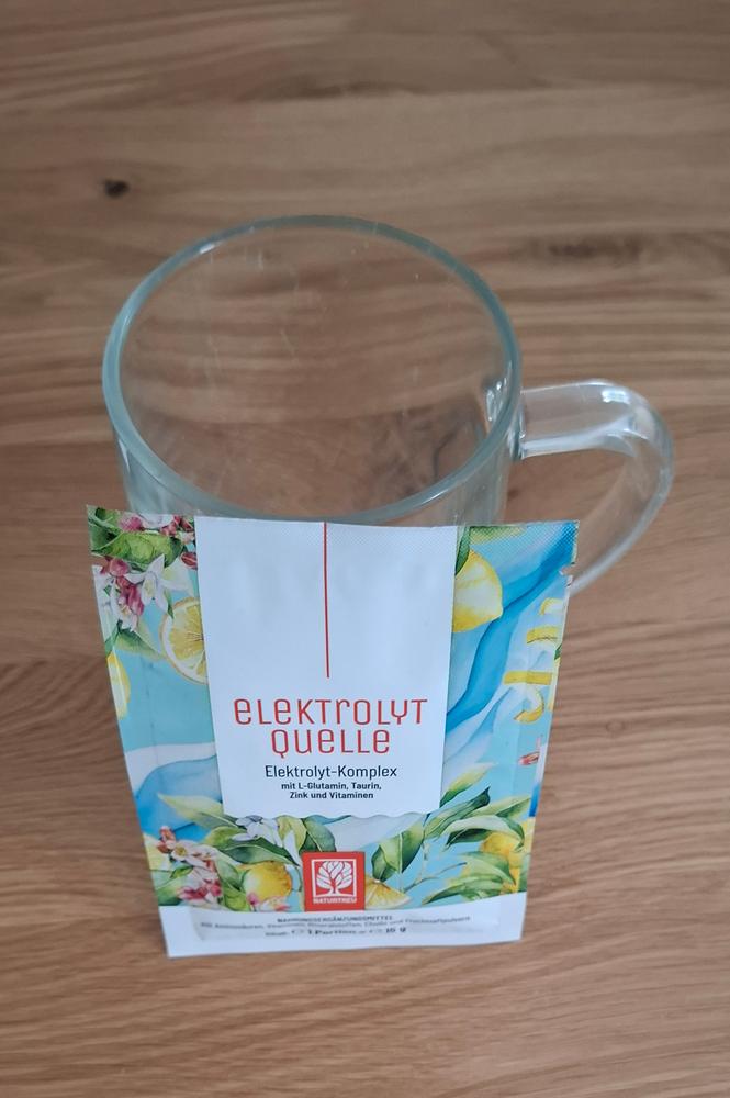 Elektrolytquelle: Elektrolyt Komplex mit L-Glutamin, Taurin & Zink - Customer Photo From Michael N.