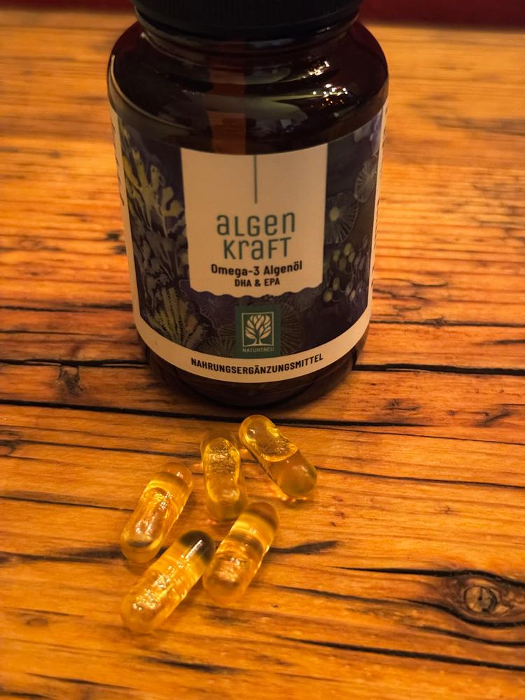 Algenkraft: Omega 3 Algenöl Kapseln - Customer Photo From Gina