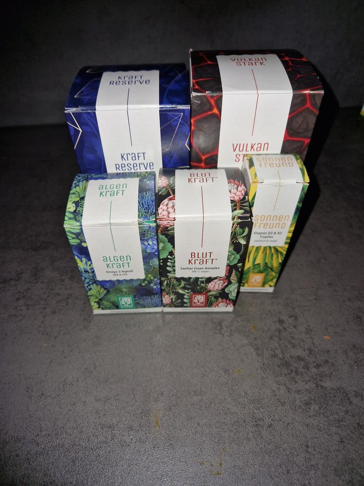 Algenkraft: Omega 3 Algenöl Kapseln - Customer Photo From RA