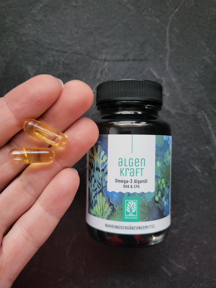 Algenkraft: Omega 3 Algenöl Kapseln - Customer Photo From Kathrin
