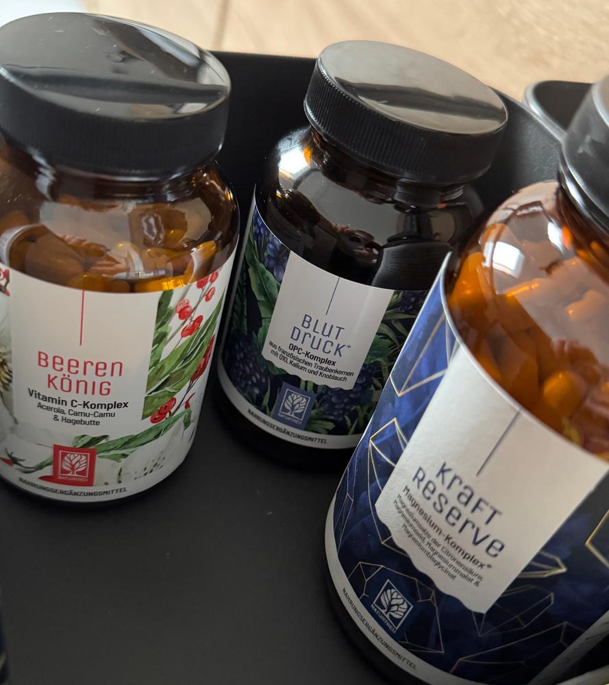 Blutdruck: OPC-Komplex mit Q10, Kalium und Knoblauch - Customer Photo From Julia