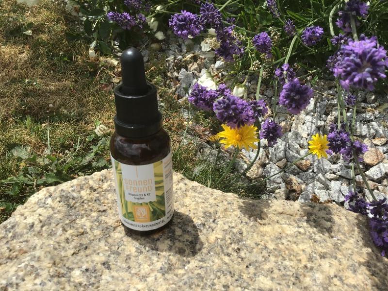 Sonnenfreund: Vitamin D3 & K2 Tropfen für Erwachsene (1.000 I.E.) - Customer Photo From Simone 