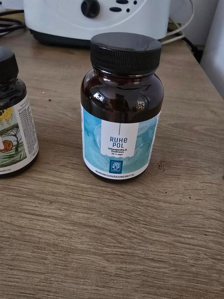 Ruhepol: Anti Stress Komplex mit Ashwagandha & Rosenwurz - Customer Photo From Susan 