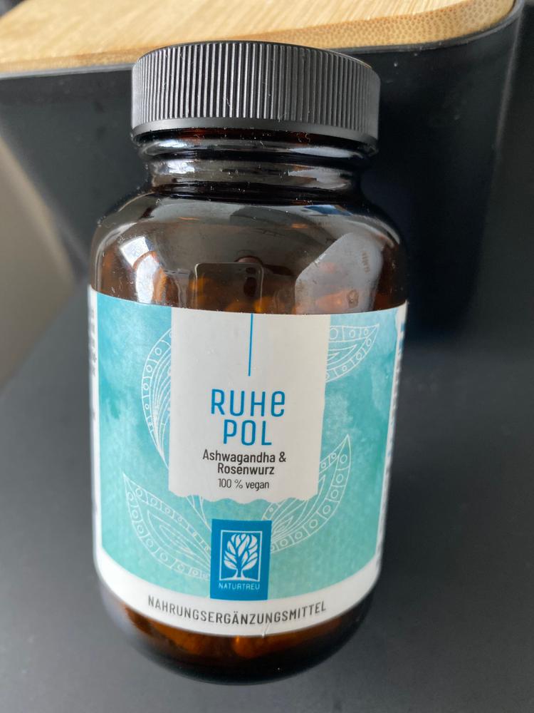 Ruhepol: Anti Stress Komplex mit Ashwagandha & Rosenwurz - Customer Photo From Alexandra 